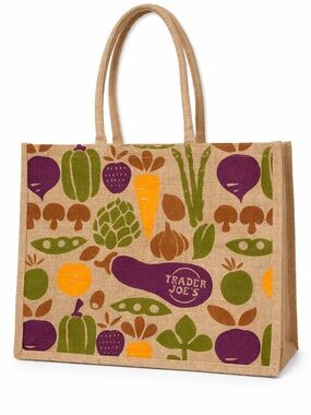 Trader Joe’s Reusable Jute Tote Bag